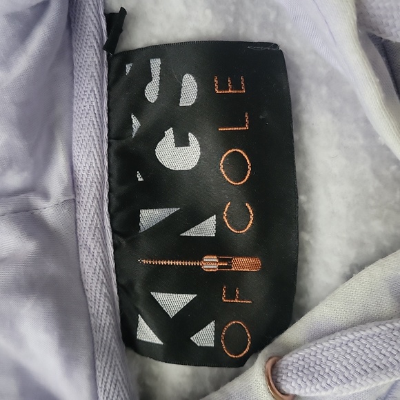 Kings of Cole Rare Burnout Embellished Boyfriend Hoodie Women's Medium U… - Picture 4 of 9